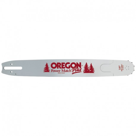 Guide OREGON Power Match 40 cm - jauge 1.6 - 3/8 - 67 maillons - 163RNBD025