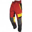 Pantalon SOLIDUR rouge et jaune Comfy Classe III