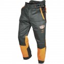 Pantalon dit 'anti-coupure' Classe 3 SOLIDUR gris et orange Authentic