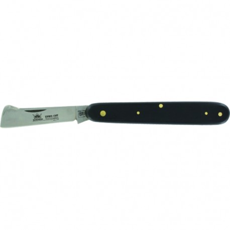 Couteau à greffer METALLO 7.5 cm, synthétique, noir