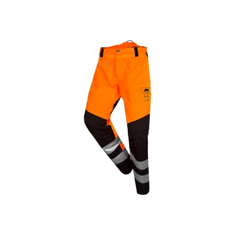Pantalon 'anti-coupure' Basepro SIP Haute visibilité Orange Pantalon 'anti-coupure' Basepro SIP Haute visibilité Orange