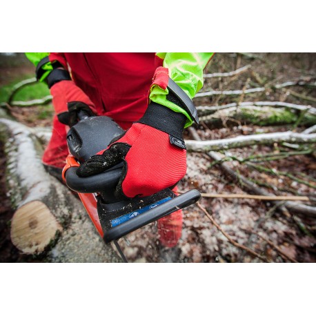 Gants de travail Rouge et noir SIP Protection Gants de travail Rouge et noir SIP Protection