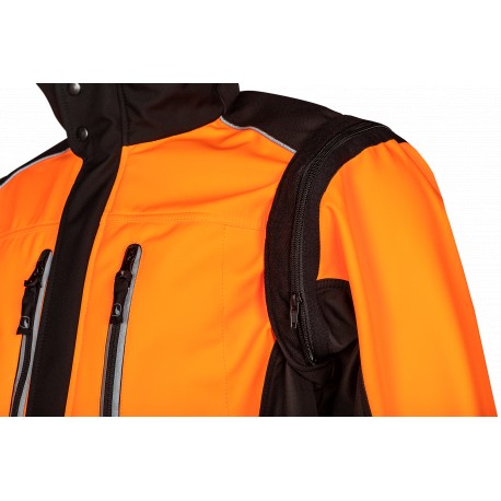 Veste softshell FUYU Thermo Orange SIP Protection Veste softshell FUYU Thermo Orange SIP Protection