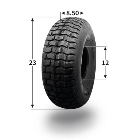 Pneumatique 23x8.50-12 (4 plis) tubeless